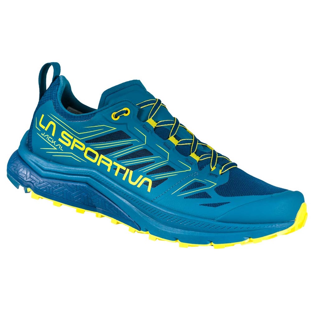 La Sportiva Jackal Men's Trail Running Shoes - Blue - AU-038479